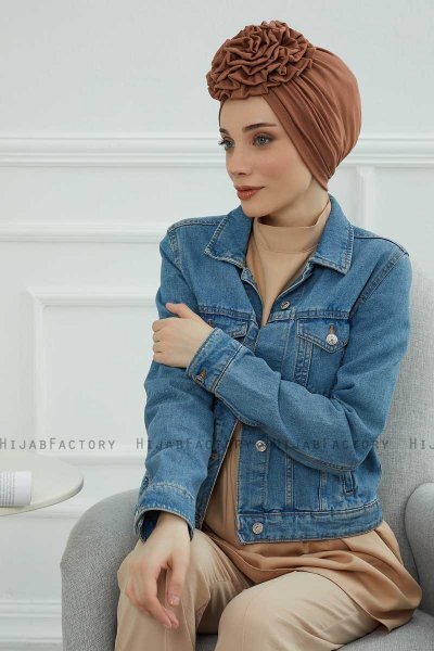 Kerstin - Turbante De Algodón Caramel