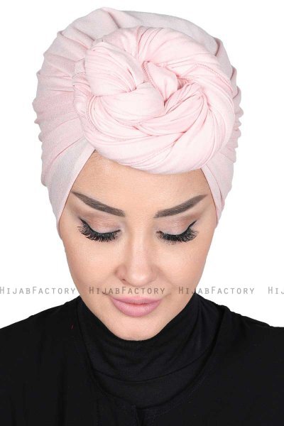 Sigrid - Hijab De Algodón Rosa De Antaño - Ayse Turban