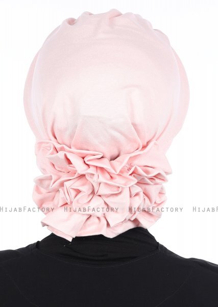 Monica - Turbante De Algodón Rosa De Antaño - Ayse Turban