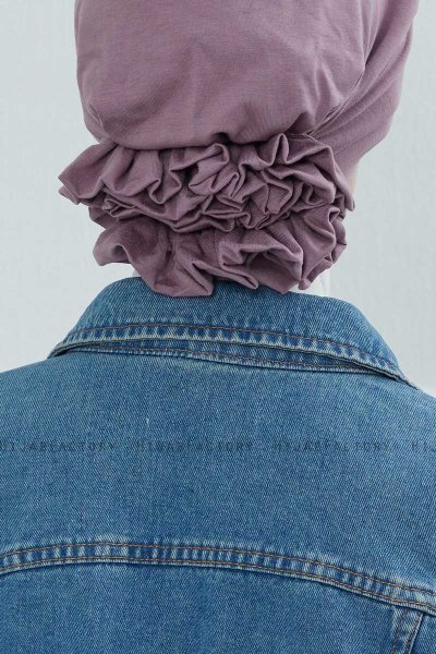 Monica - Turbante De Algodón Lilac
