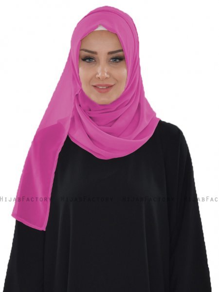 Evelina - Hijab Práctico Fucsia - Ayse Turban
