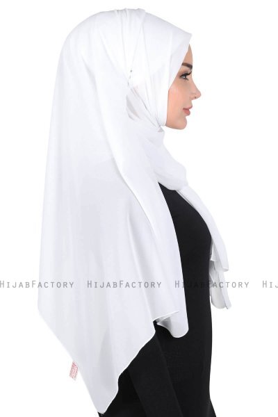 Joline - Hijab Chiffon Premium Blanco