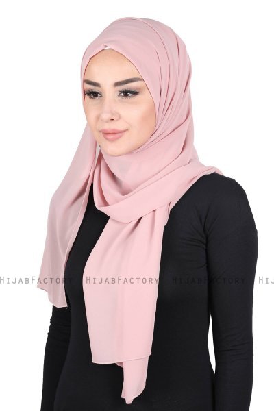 Joline - Hijab Chiffon Premium Rosa De Antaño