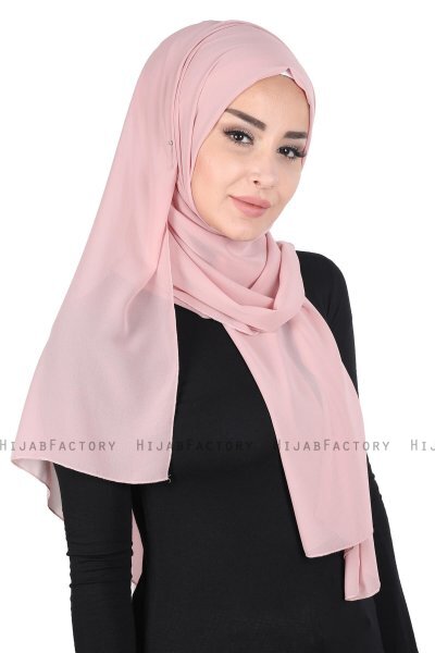 Joline - Hijab Chiffon Premium Rosa De Antaño