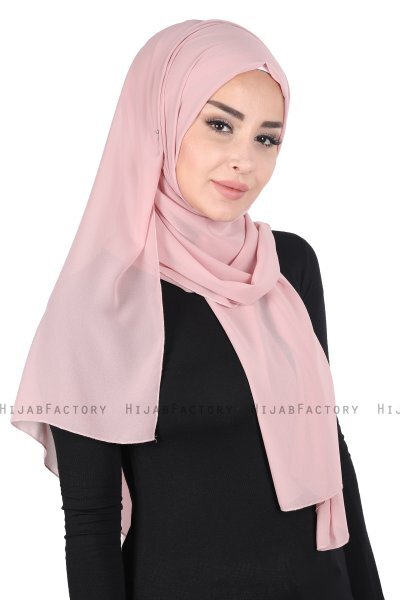 Joline - Hijab Chiffon Premium Rosa De Antaño