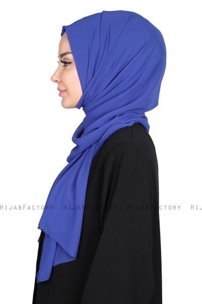 Joline - Hijab Chiffon Premium Azul