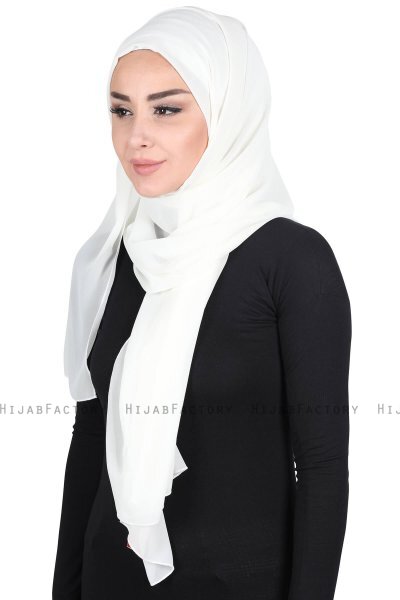 Joline - Hijab Chiffon Premium Crema
