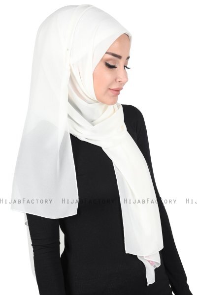 Joline - Hijab Chiffon Premium Crema