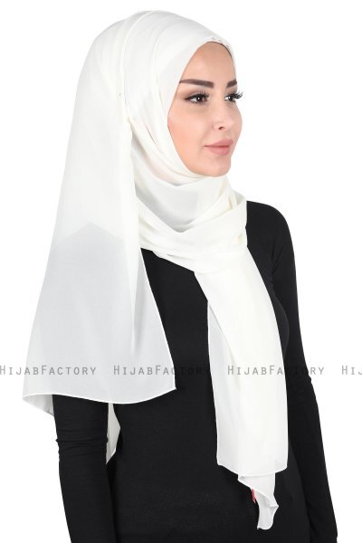 Joline - Hijab Chiffon Premium Crema