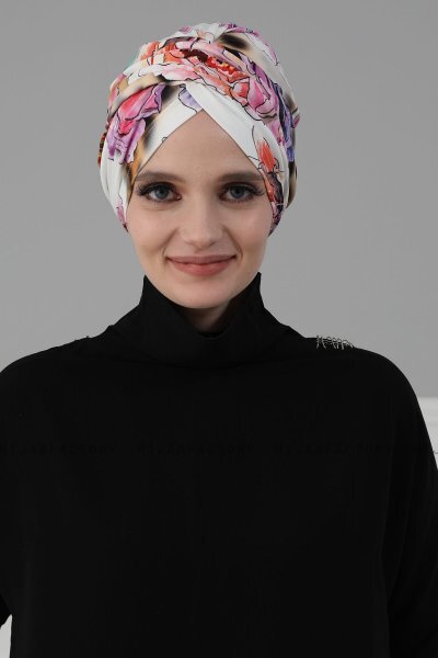 Fiona - Turbante De Algodón Nature