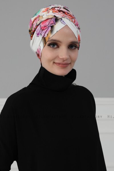 Fiona - Turbante De Algodón Nature