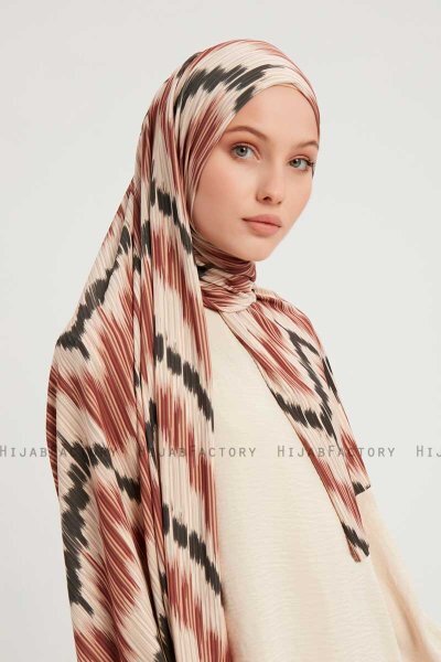 Tansu - Hijab Estampada Canela