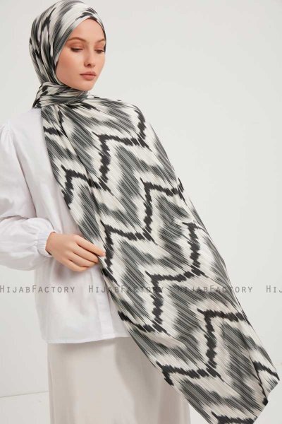 Tansu - Hijab Estampada Antracita