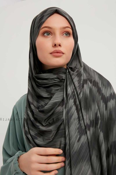 Tansu - Hijab Estampada Negro