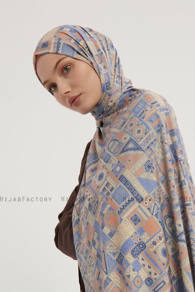 Gulya - Hijab Estampada Orange