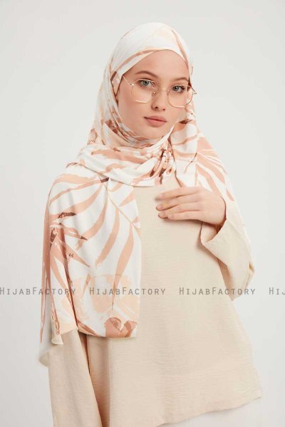 Ezmeray - Hijab Estampada Beige