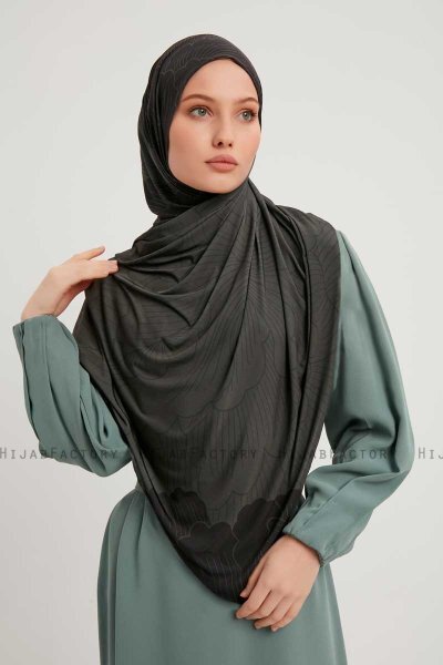 Fadime - Hijab Estampada Smoked