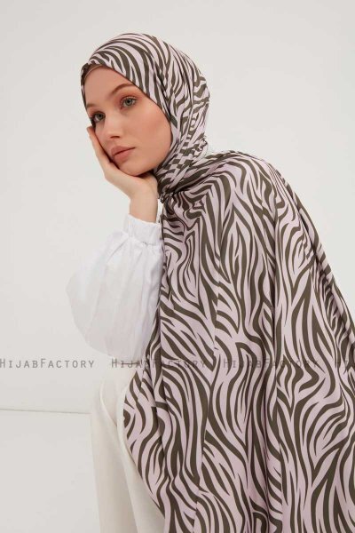 Hafiz - Hijab Estampada Beige
