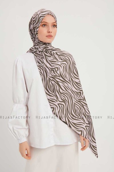 Hafiz - Hijab Estampada Beige