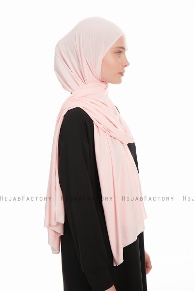 Farah - Hijab Jersey Rosado