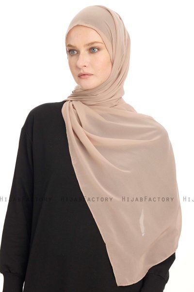 Hiyab Chiffon - Sand
