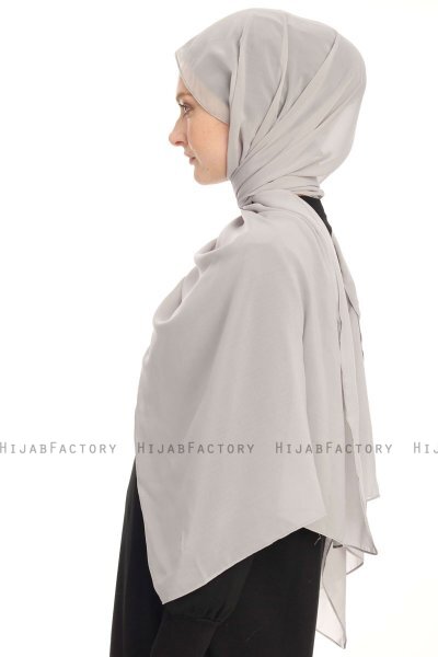 Hiyab Chiffon - Gris