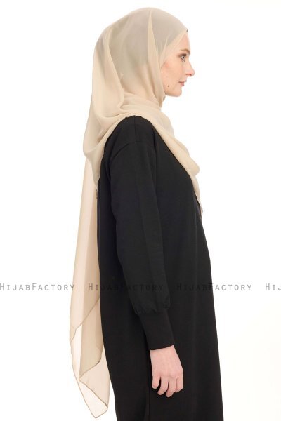 Hiyab Chiffon - Taupe Claro