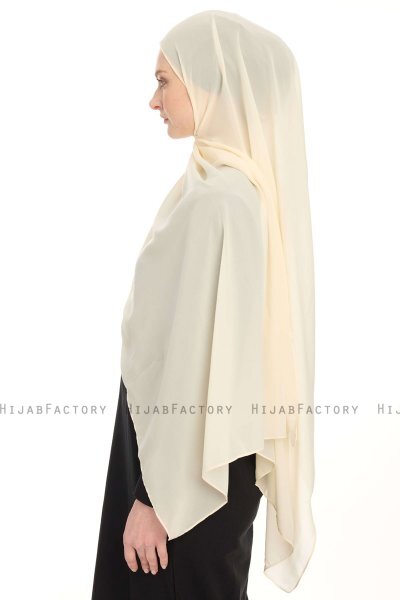 Hiyab Chiffon - Beige Claro