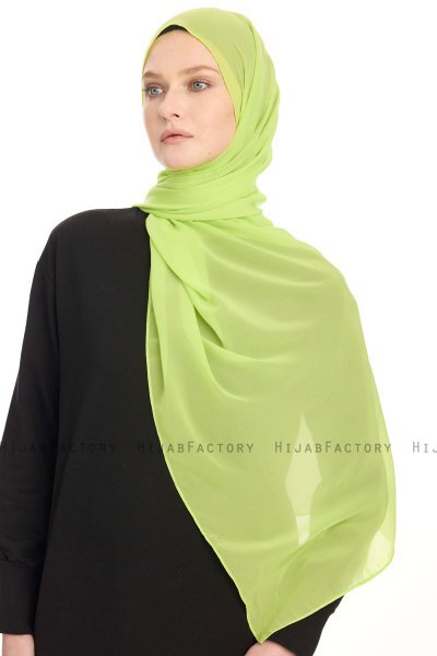 Hiyab Chiffon - Verde Claro