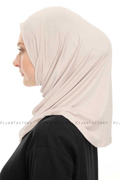 Yazmin - Hijab Amira Gris Claro Ready To Wear
