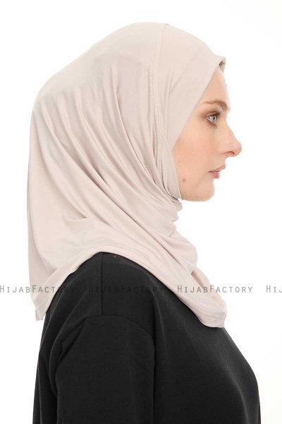 Yazmin - Hijab Amira Gris Claro Ready To Wear