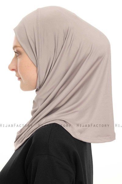 Yazmin - Hijab Amira Marrón Claro Ready To Wear