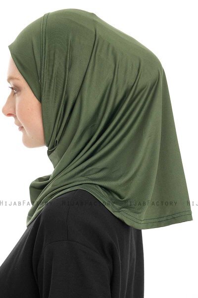 Yazmin - Hijab Amira Caqui Ready To Wear
