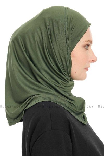 Yazmin - Hijab Amira Caqui Ready To Wear
