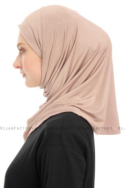 Yazmin - Hijab Amira Taupe Ready To Wear