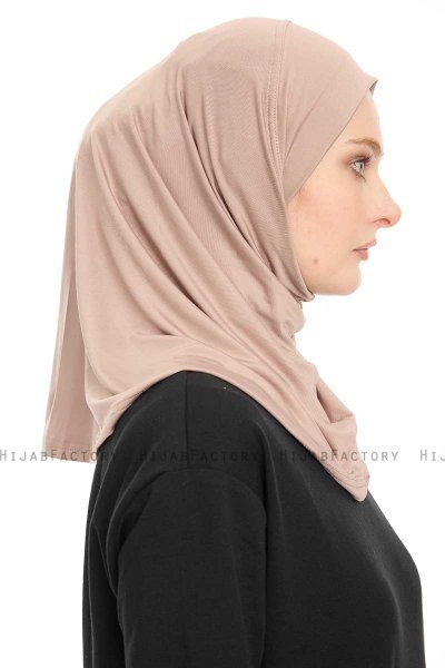 Yazmin - Hijab Amira Taupe Ready To Wear