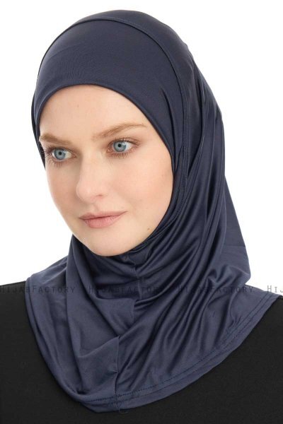 Yazmin - Hijab Amira Azul Marino Ready To Wear