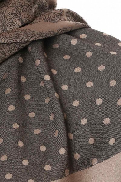Alev - Hijab Estampado Taupe