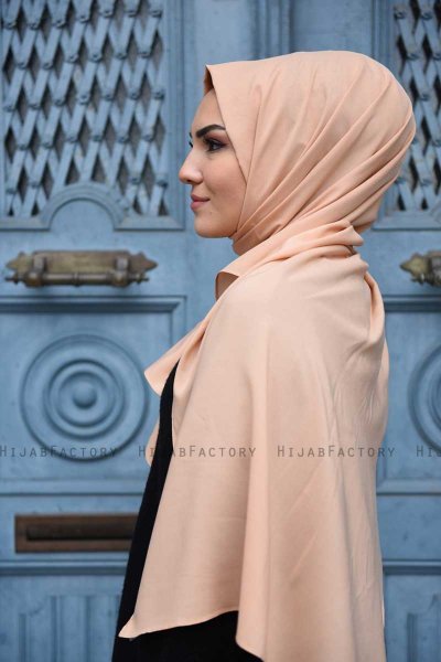 Alida - Hijab De Algodón Beige - Mirach