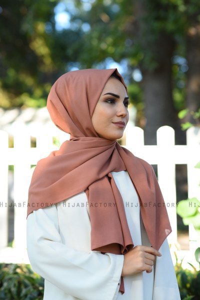 Alida - Hijab De Algodón Dark Rose - Mirach