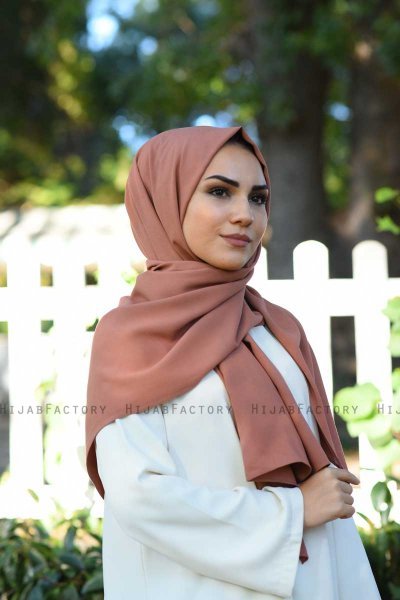 Alida - Hijab De Algodón Dark Rose - Mirach