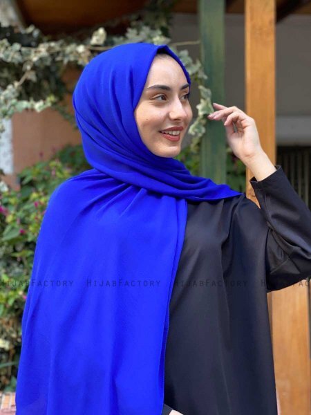 Alvina - Hijab De Jazz Azul - Mirach