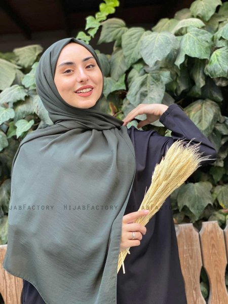 Alvina - Hijab De Jazz Verde Oscuro - Mirach
