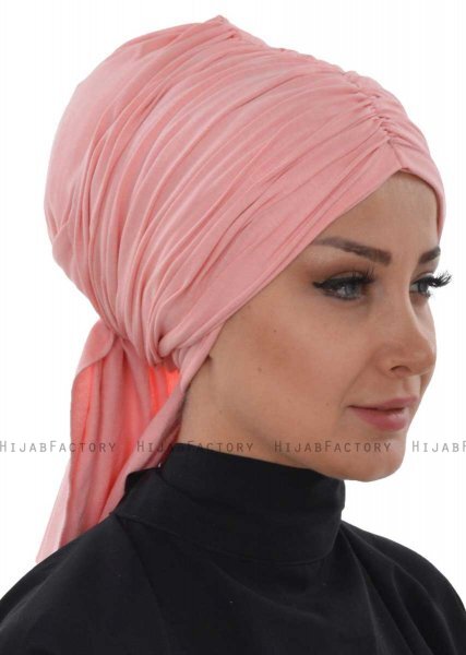 Amy - Turbante De Algodón Rosa De Antaño - Ayse Turban