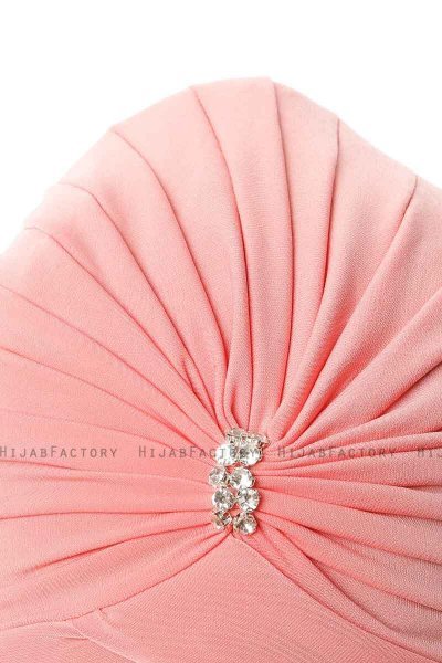 Arwa - Turbante Crepe Chiffon Frambuesa - Sehr-i Sal
