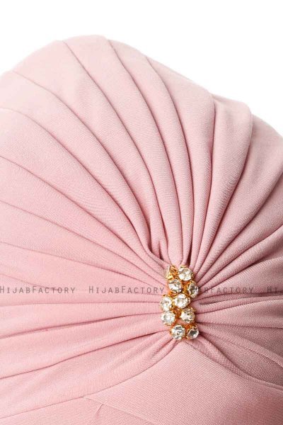 Arwa - Turbante Crepe Chiffon Rosa Oscuro - Sehr-i Sal