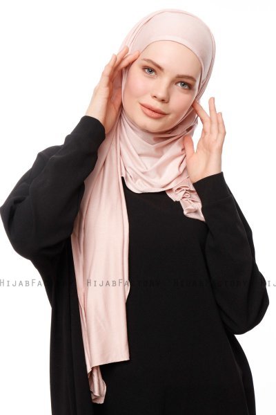 Asya - Hijab Práctico Viscosa Rosa De Antaño