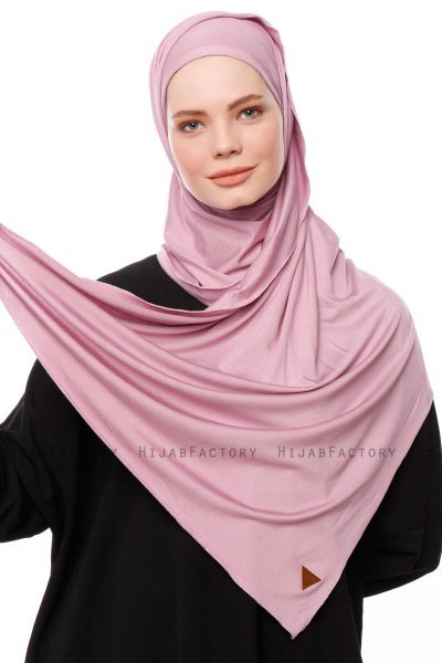 Asya - Hijab Práctico Viscosa Púrpura