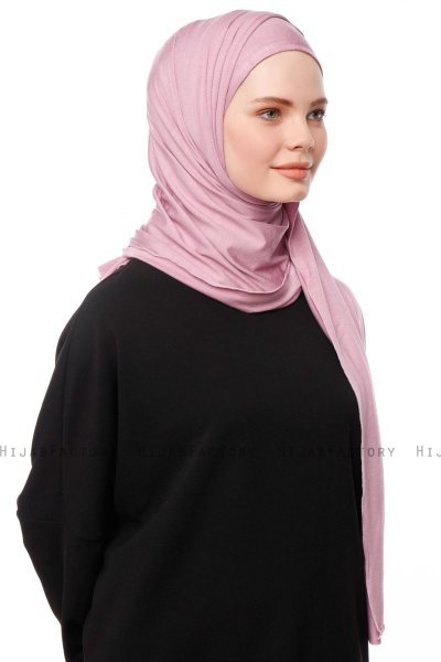 Asya - Hijab Práctico Viscosa Púrpura