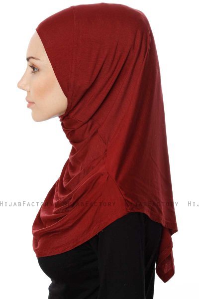 Ava - Hijab Al Amira Burdeos One-Piece - Ecardin